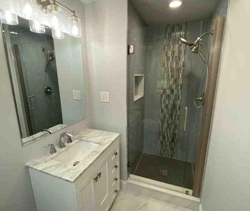 How to Fit a Luxury Shower into a Small Modern Bathroom