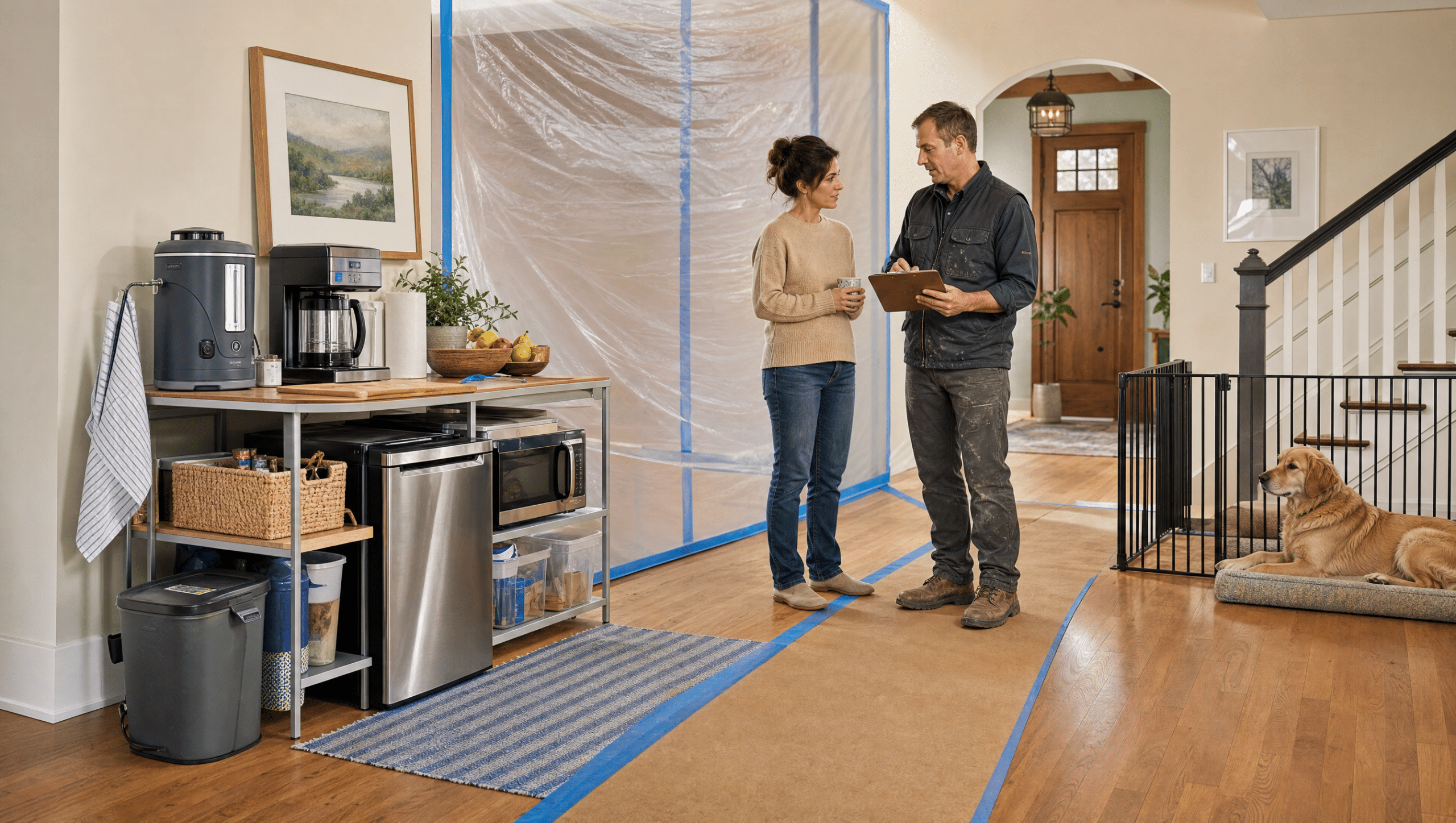 Living Through a Kitchen Remodel: Temporary-Use and Access Planning Checklist